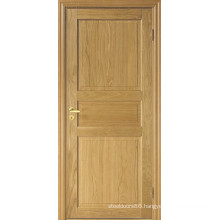 Wholesale Interior Oak Veneered Door, MDF Wood Door with Hinges and Lockset